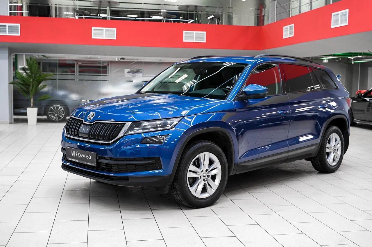 Skoda Kodiaq 2018, синий, ДЦ Орехово
