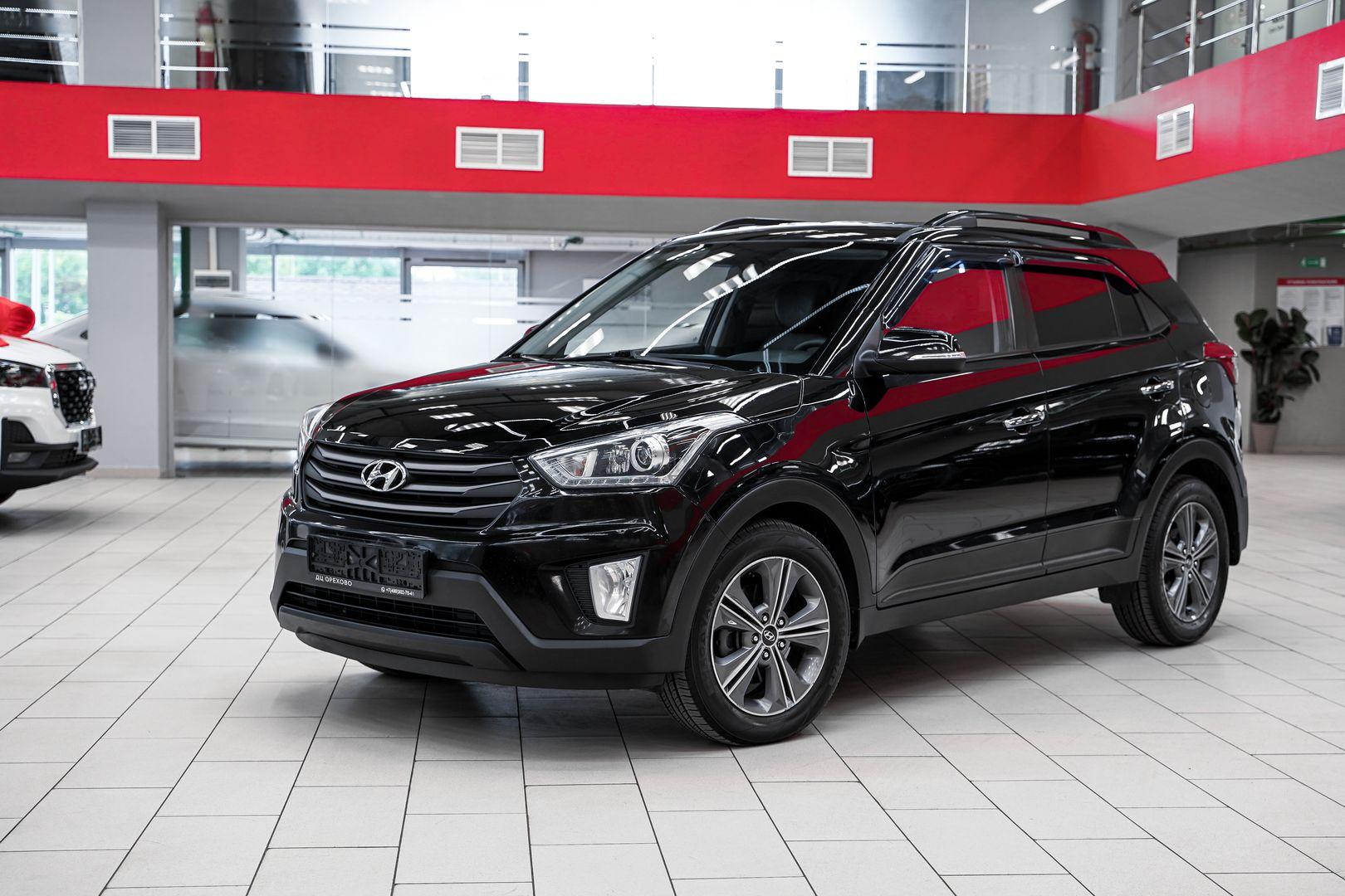 Hyundai Creta 2018, черный, ДЦ Орехово
