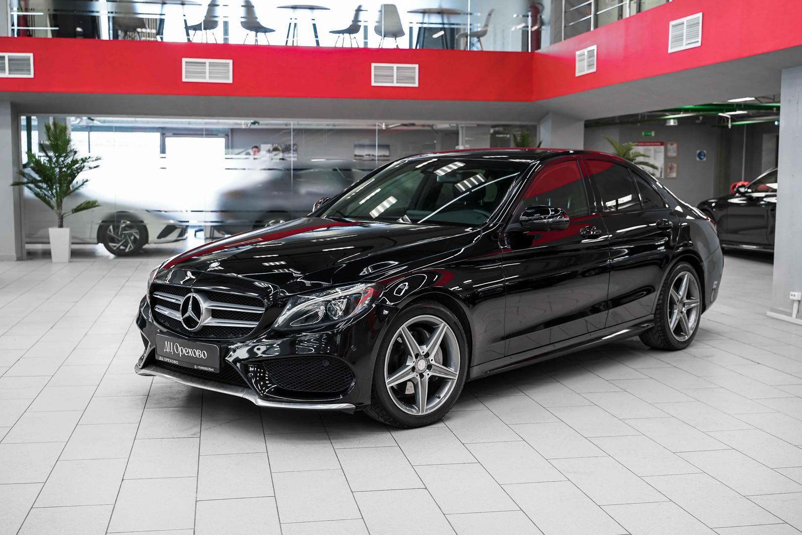 Mercedes-Benz C-Класс 2016, черный, ДЦ Орехово