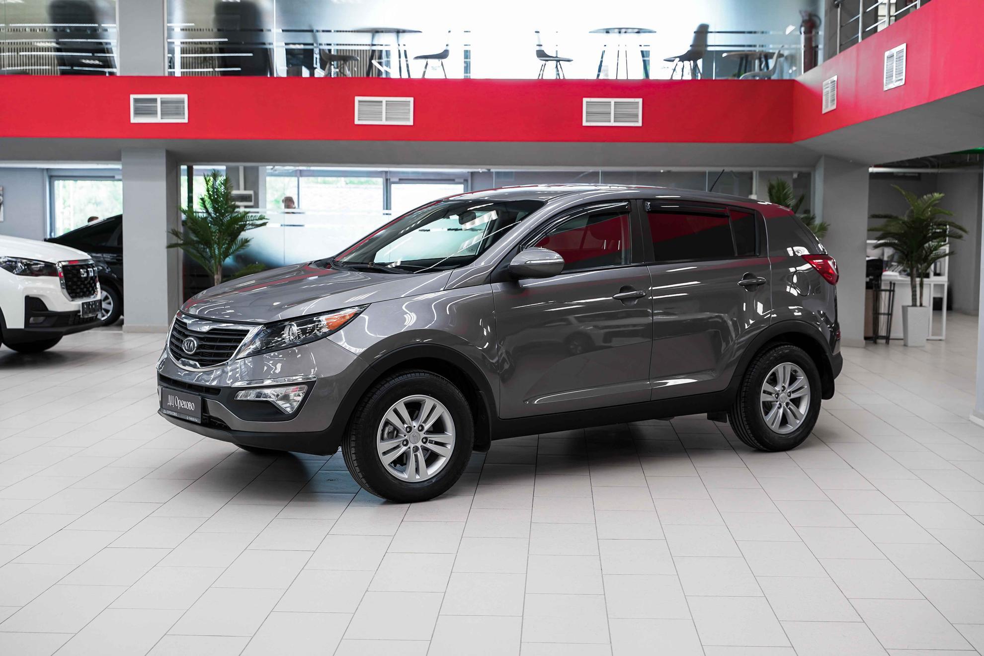 Kia Sportage 2010, серый, ДЦ Орехово