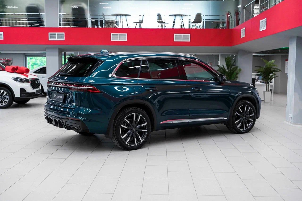 Geely Monjaro 2023, зеленый, ДЦ Орехово