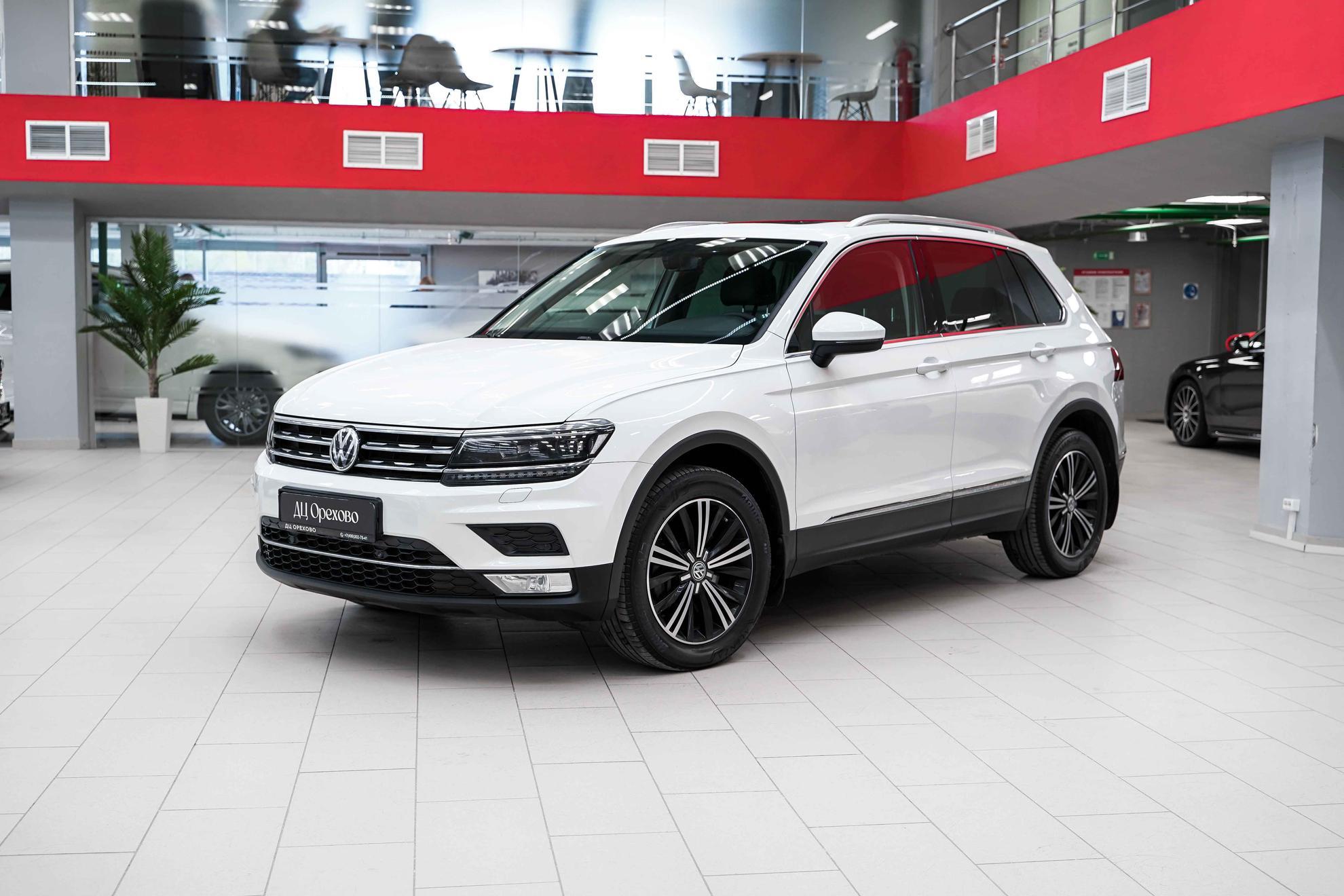 Volkswagen Tiguan 2017, белый, ДЦ Орехово