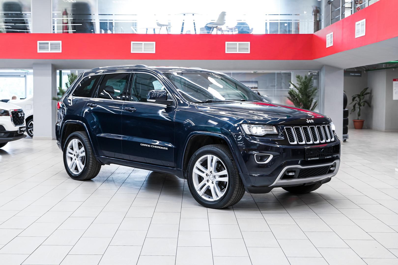 Jeep Grand Cherokee 2013, синий, ДЦ Орехово