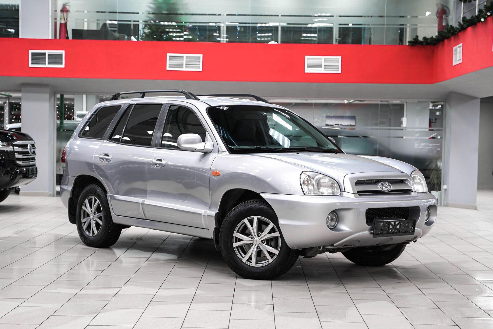 Hyundai Santa Fe 2008, серебряный, ДЦ Орехово
