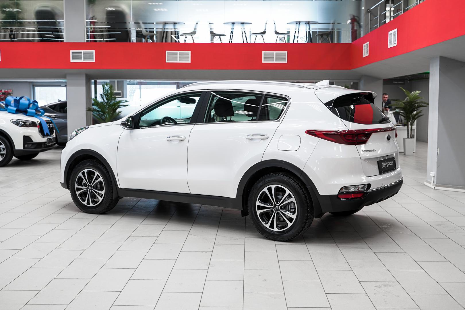 Kia Sportage 2021, белый, ДЦ Орехово