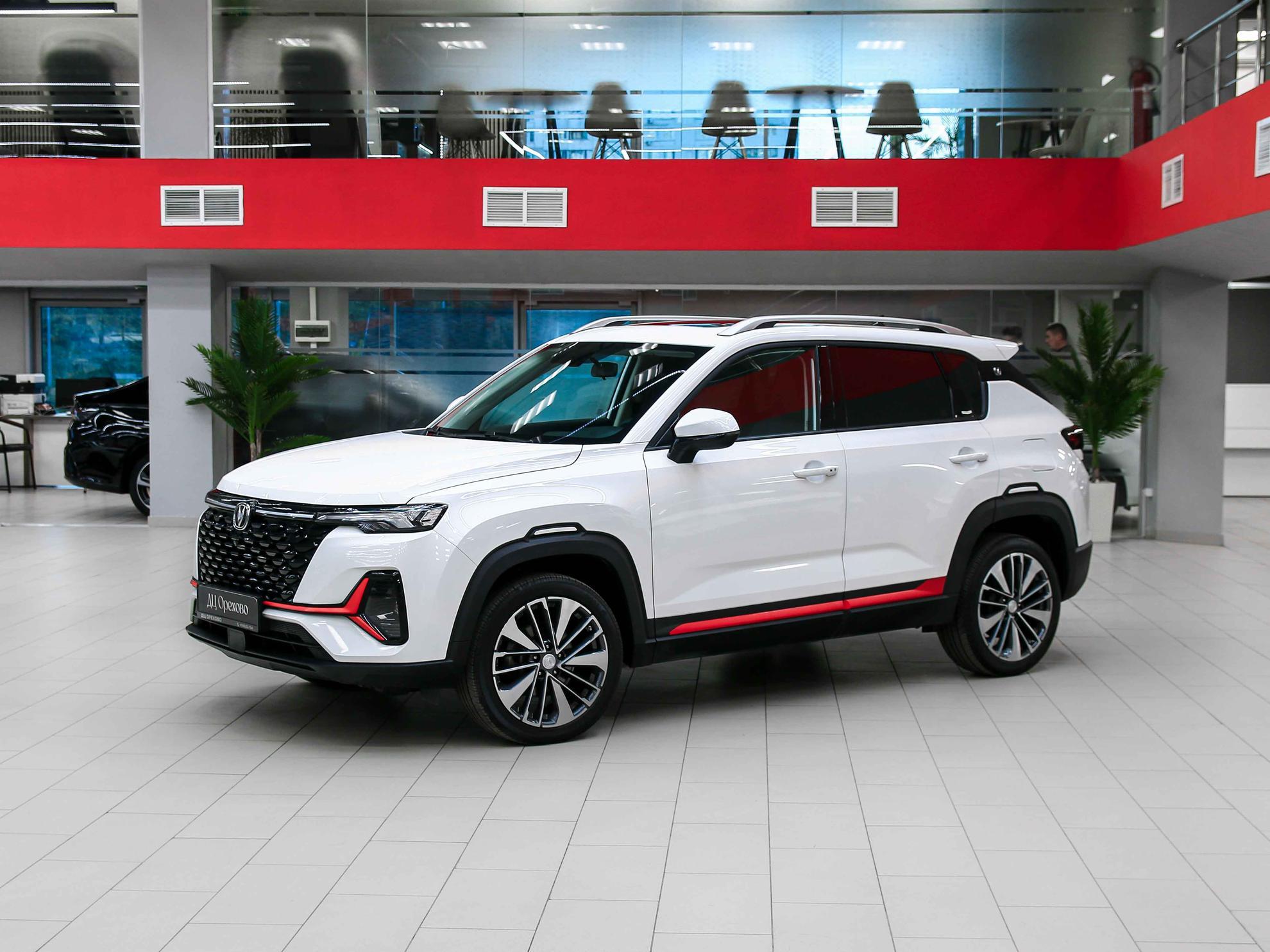 Changan CS35 Plus 2024, белый, ДЦ Орехово