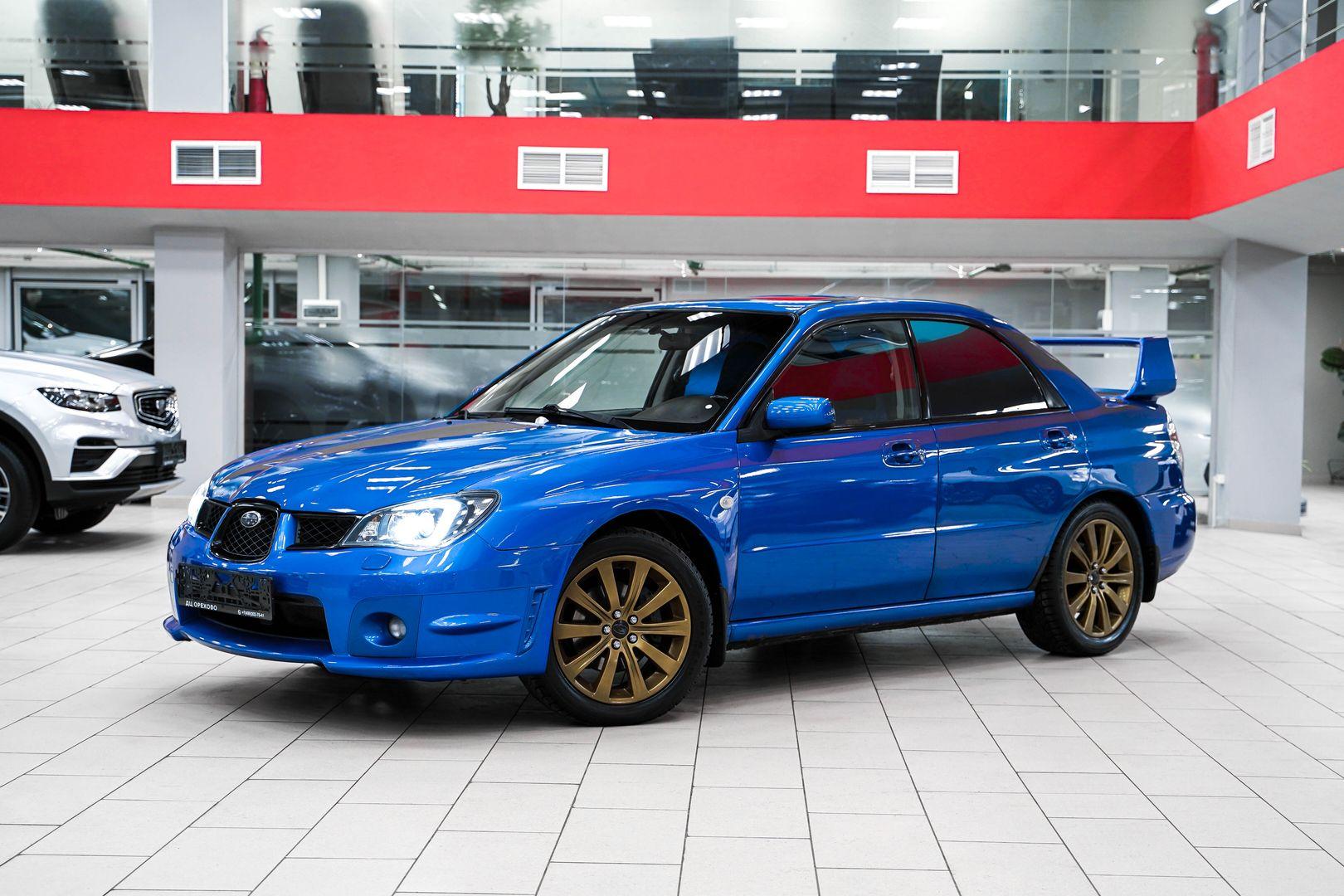 Subaru Impreza 2006, синий, ДЦ Орехово