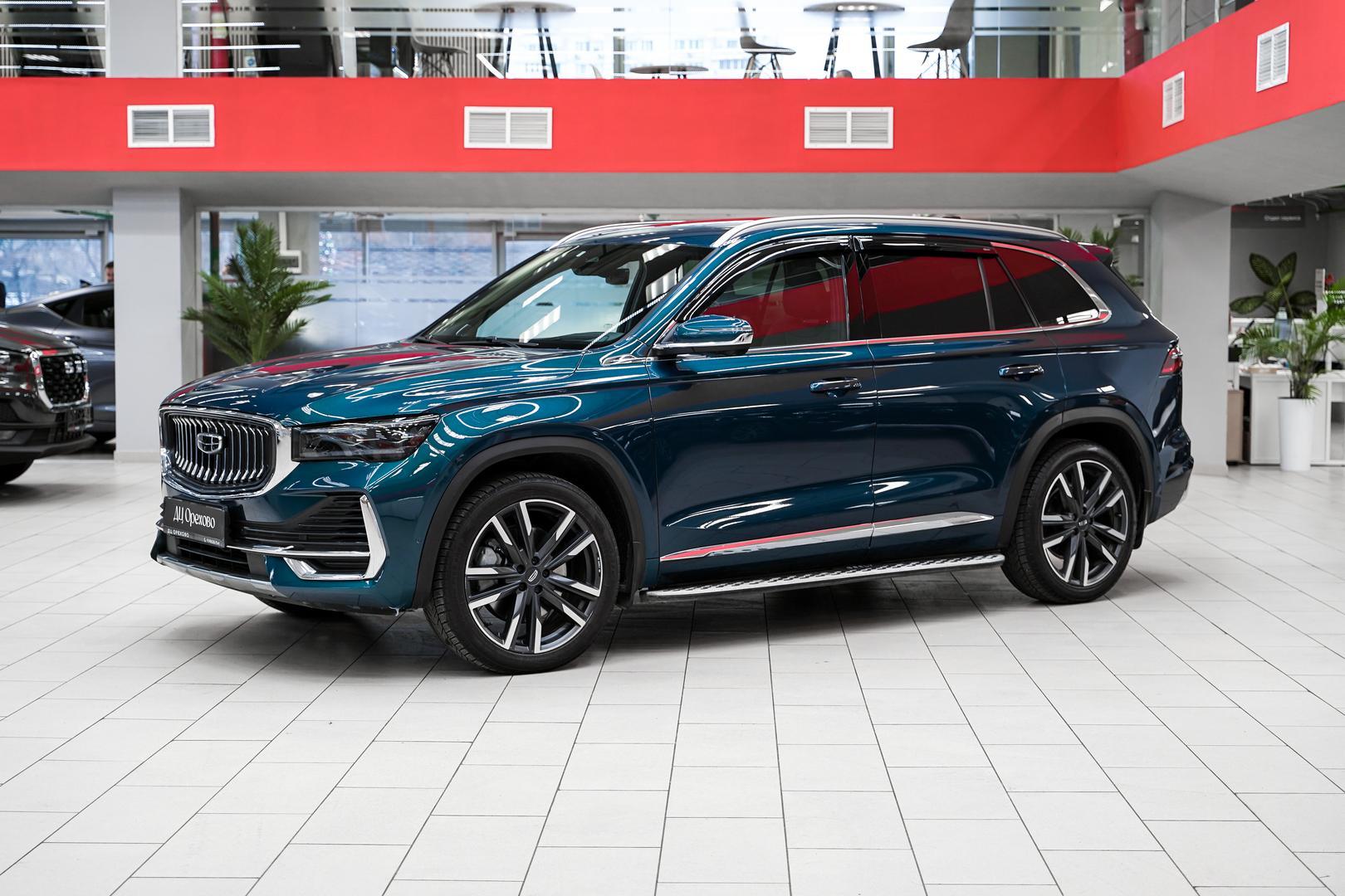 Geely Monjaro 2023, синий, ДЦ Орехово