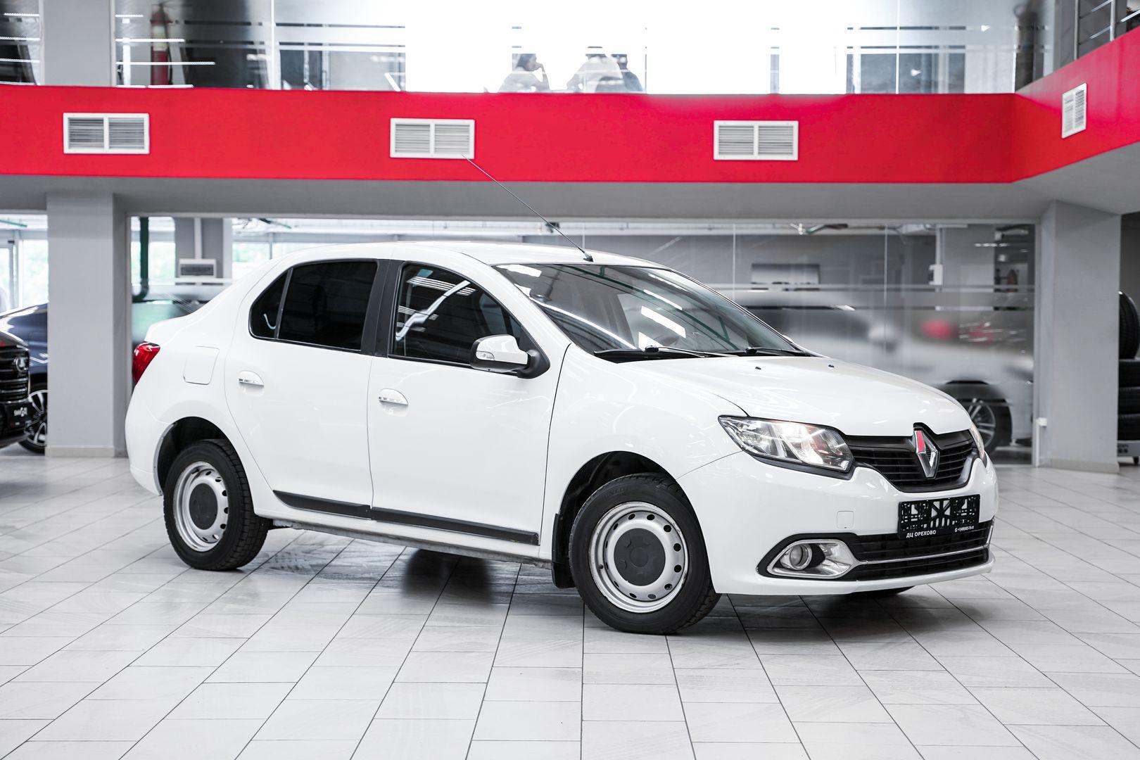 Renault Logan 2014, белый, ДЦ Орехово