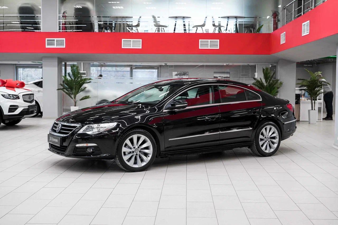 Volkswagen Passat CC 2009, черный, ДЦ Орехово
