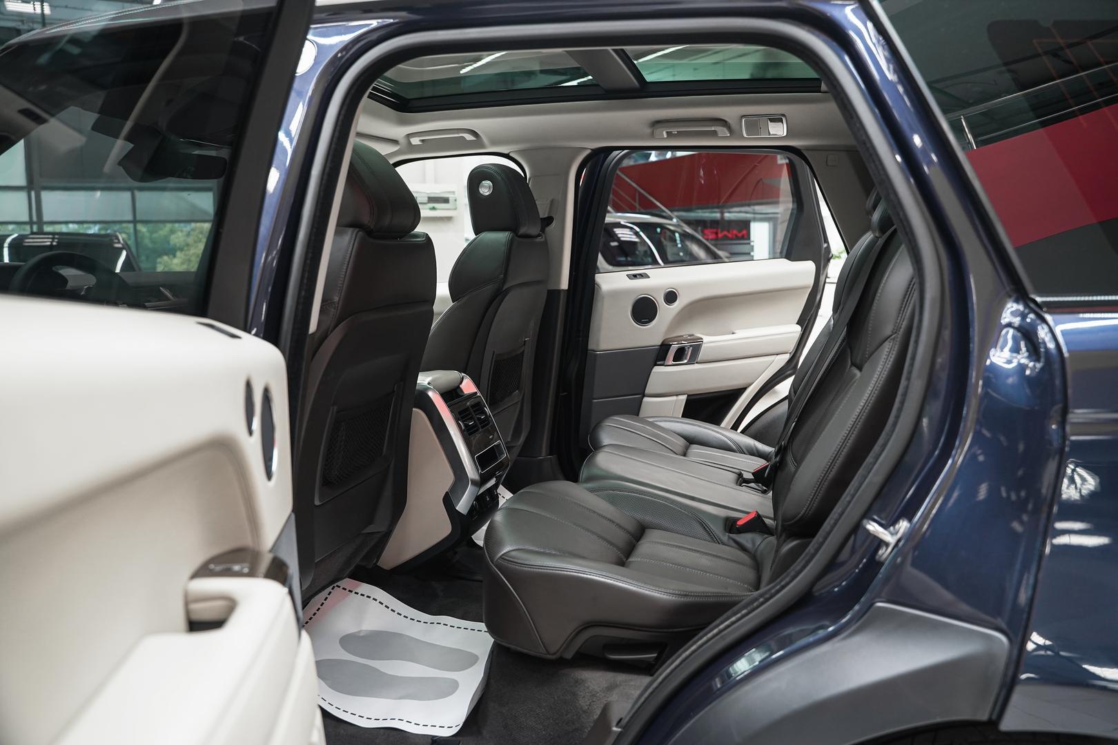 Land Rover Range Rover Sport 2017, синий, ДЦ Орехово