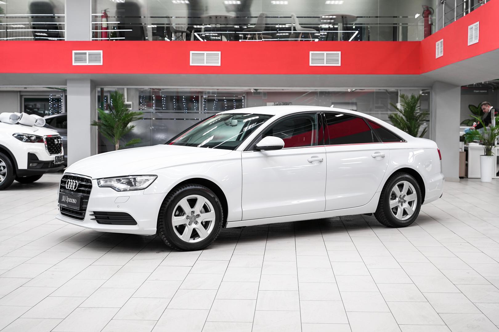 Audi A6 2013, белый, ДЦ Орехово