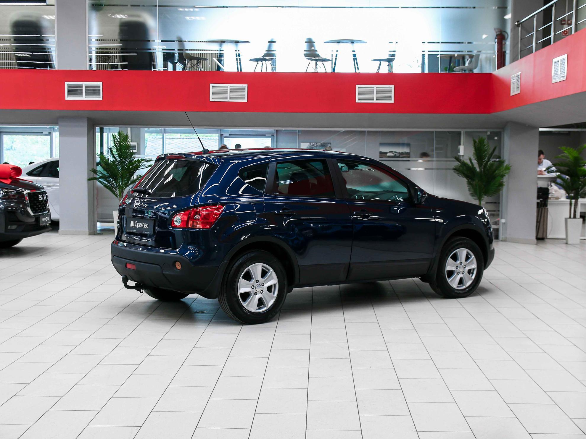 Nissan Qashqai 2008, синий, ДЦ Орехово