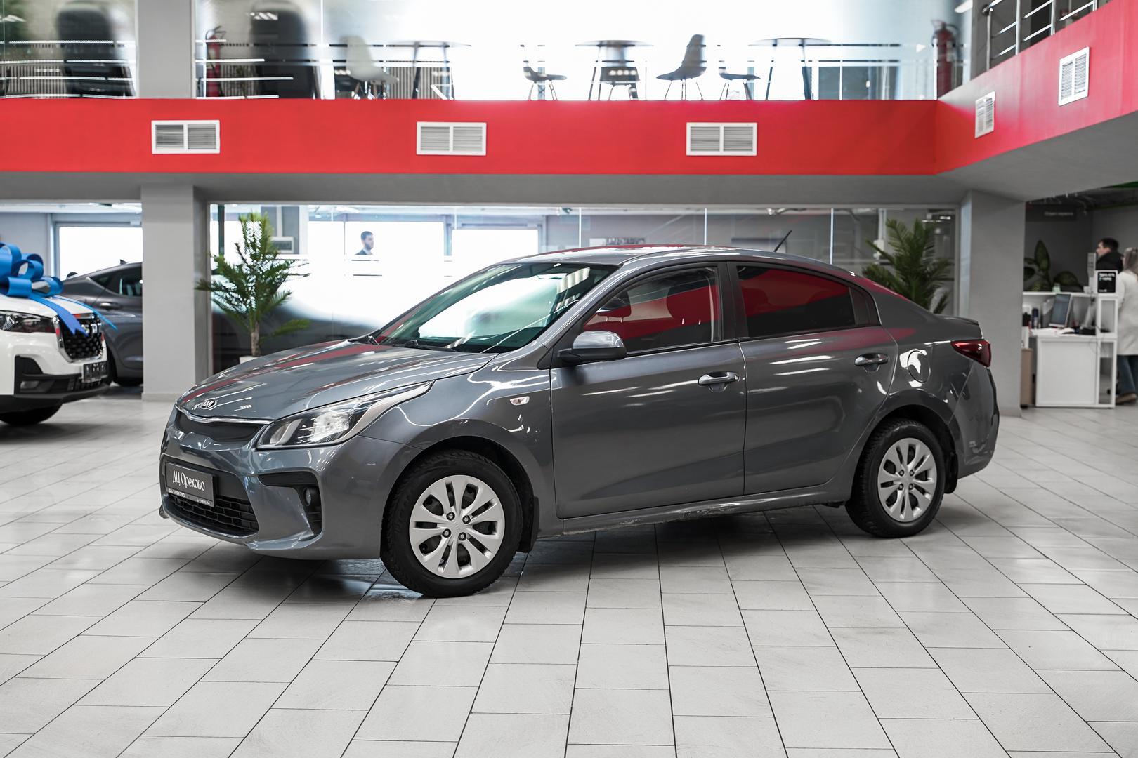 Kia Rio 2018, серый, ДЦ Орехово