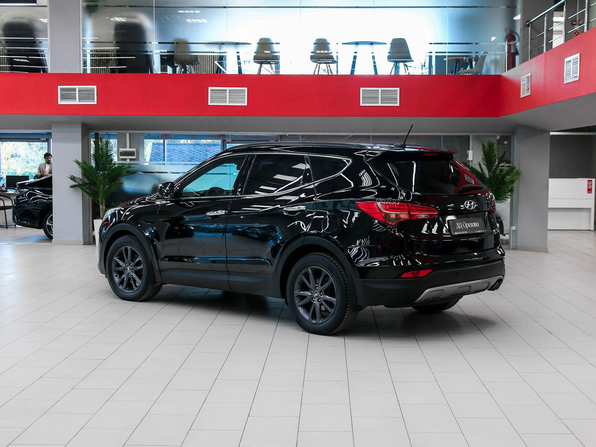 Hyundai Santa Fe 2014, черный, ДЦ Орехово