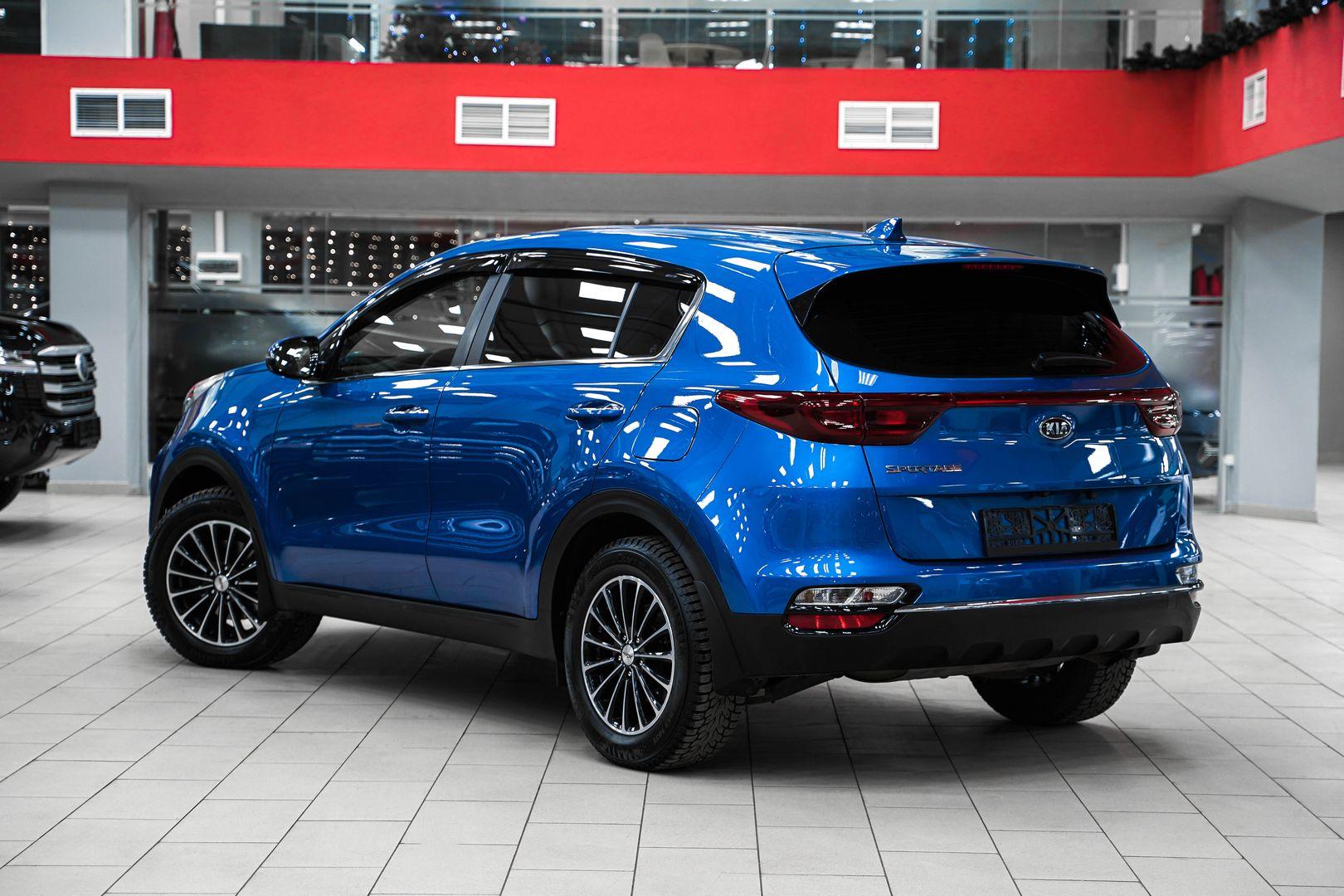 Kia Sportage 2020, синий, ДЦ Орехово