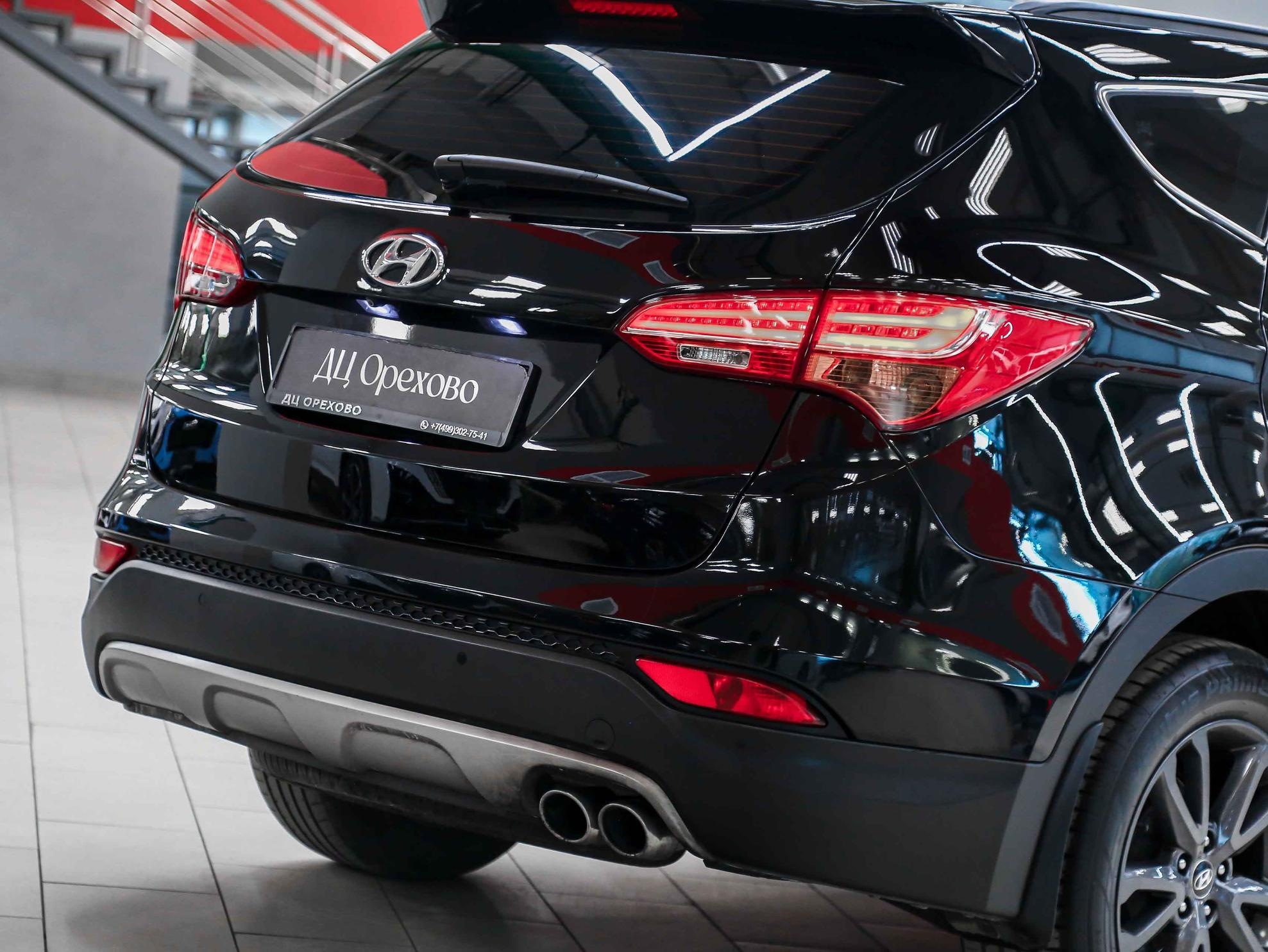 Hyundai Santa Fe 2014, черный, ДЦ Орехово