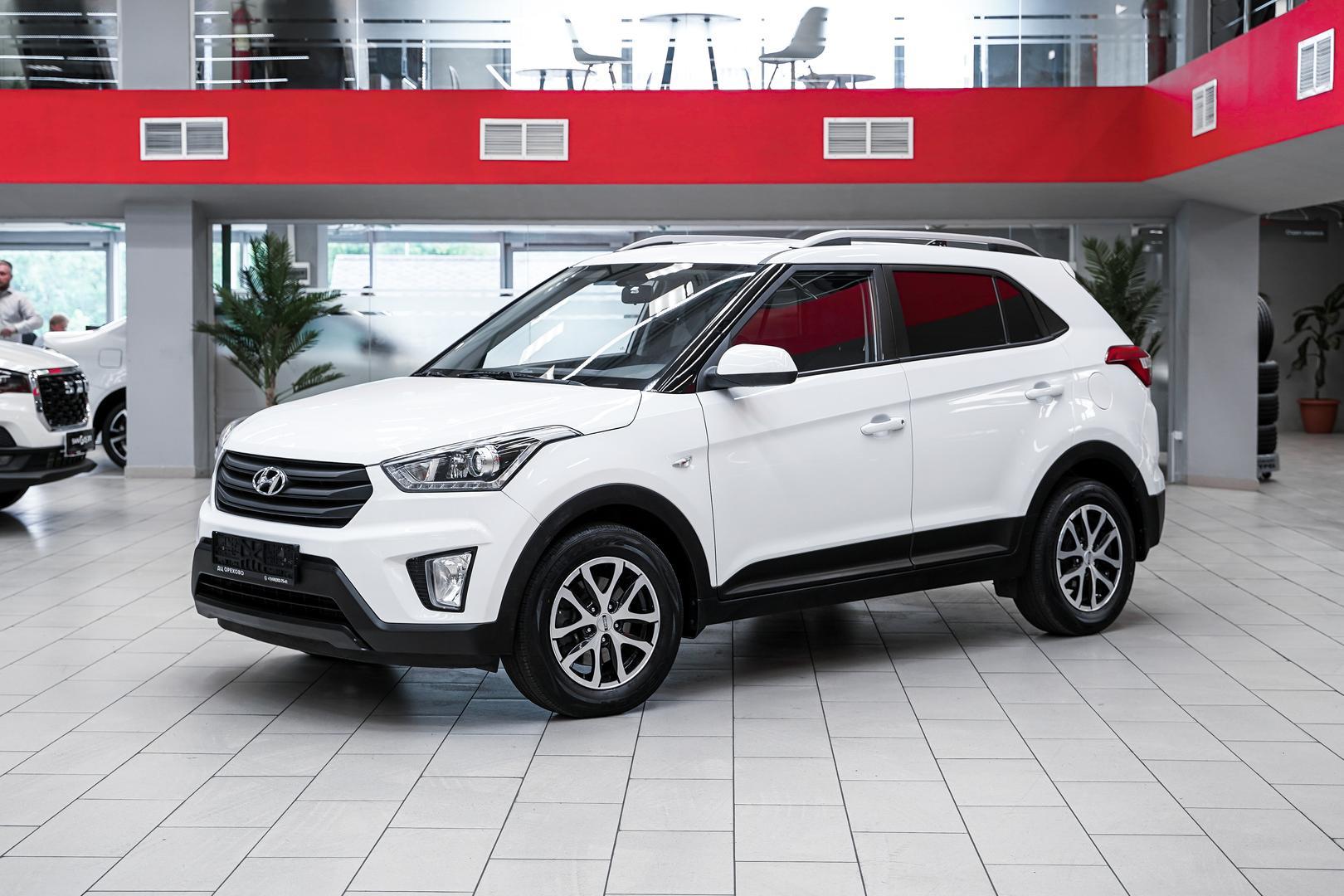 Hyundai Creta 2019, белый, ДЦ Орехово