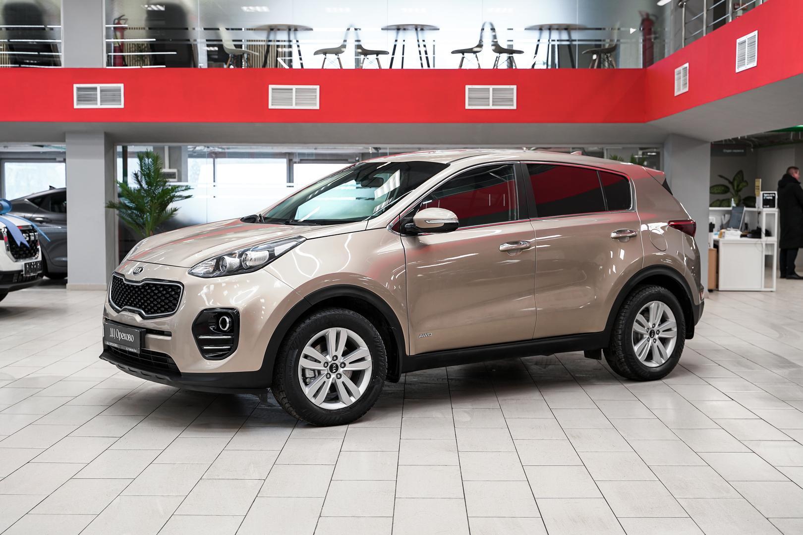 Kia Sportage 2018, коричневый, ДЦ Орехово