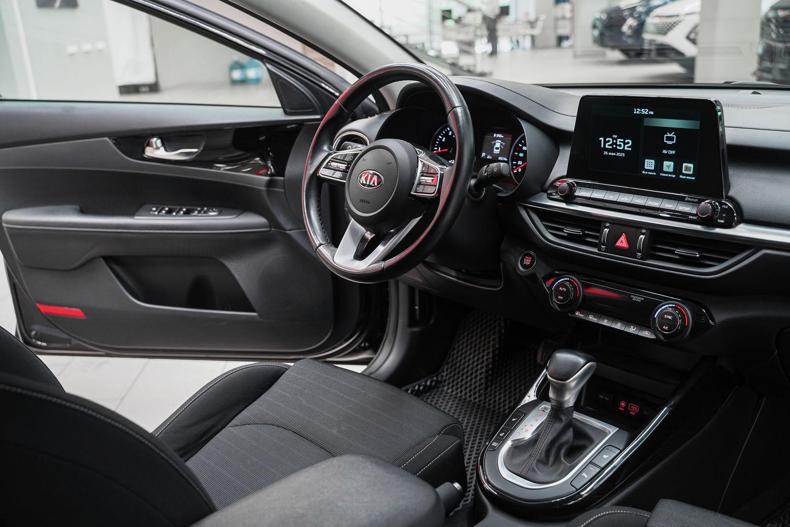 Kia Cerato 2021, черный, ДЦ Орехово