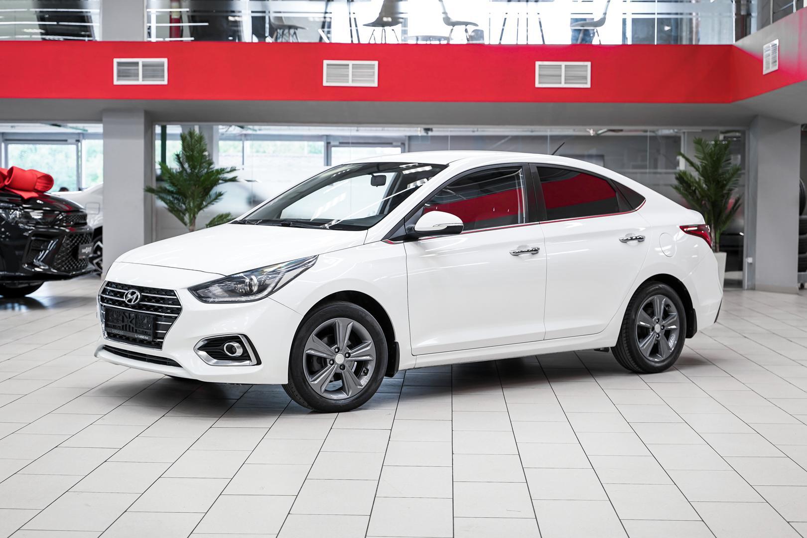Hyundai Solaris 2017, белый, ДЦ Орехово