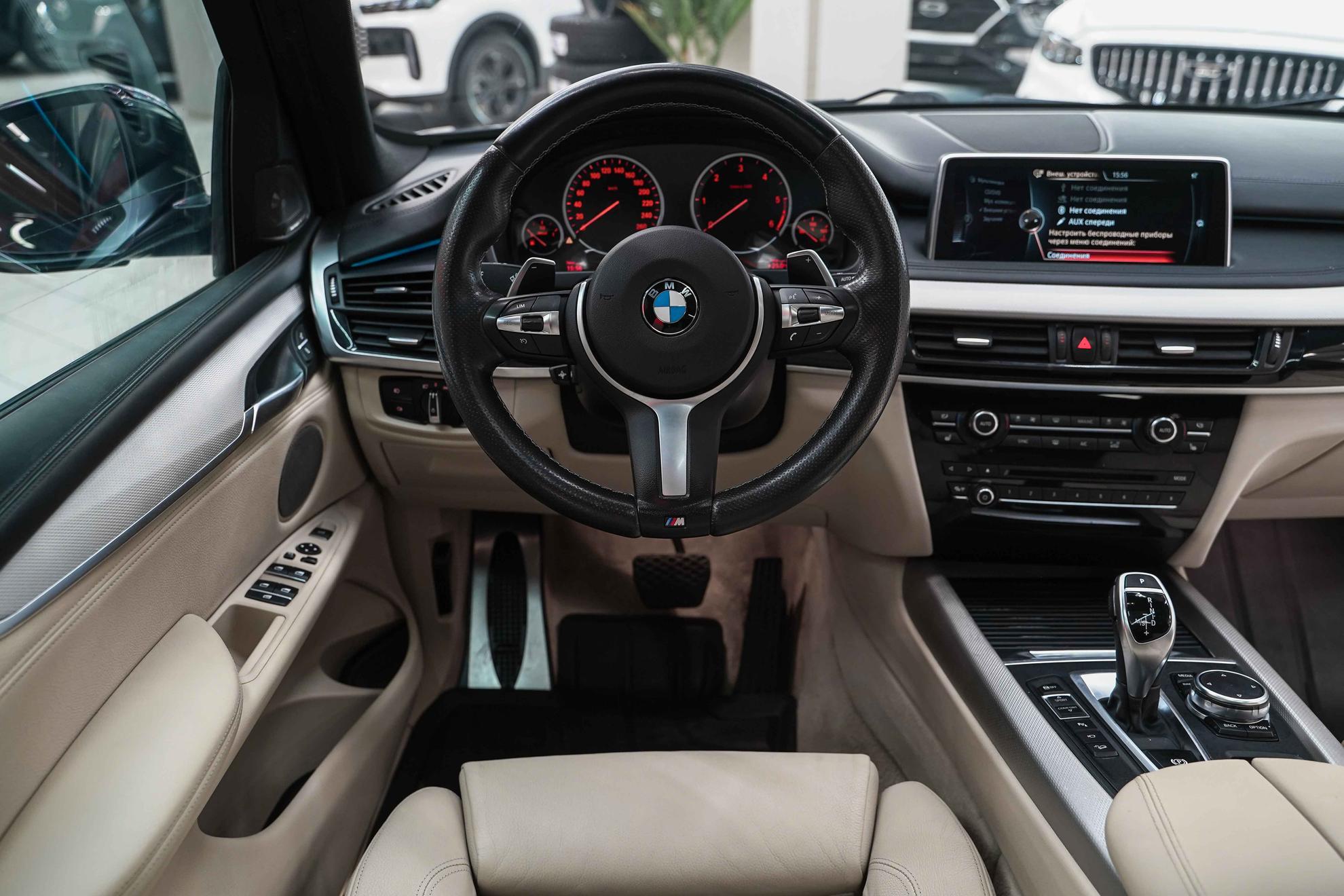 BMW X5 2016, черный, ДЦ Орехово