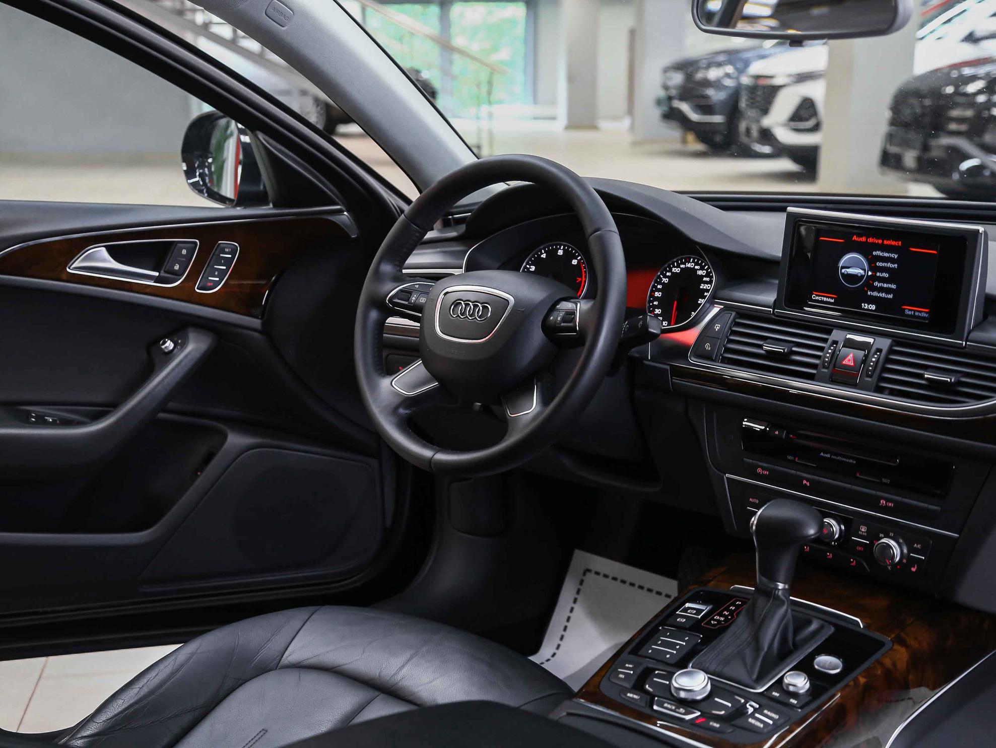 Audi A6 2014, черный, ДЦ Орехово