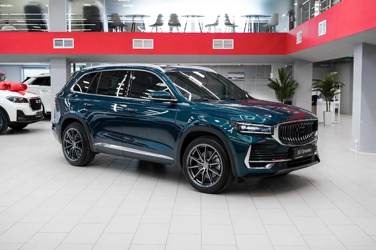 Geely Monjaro 2023, синий, ДЦ Орехово