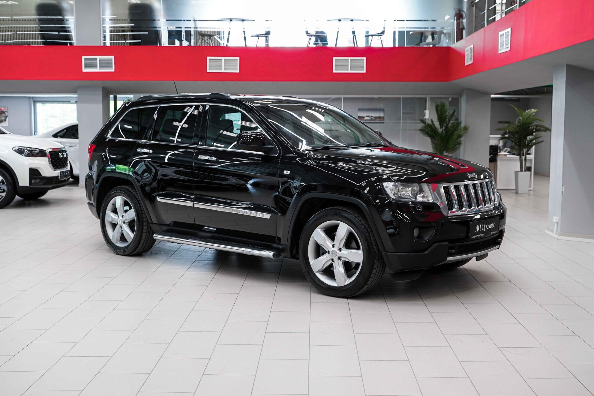 Jeep Grand Cherokee 2012, черный, ДЦ Орехово