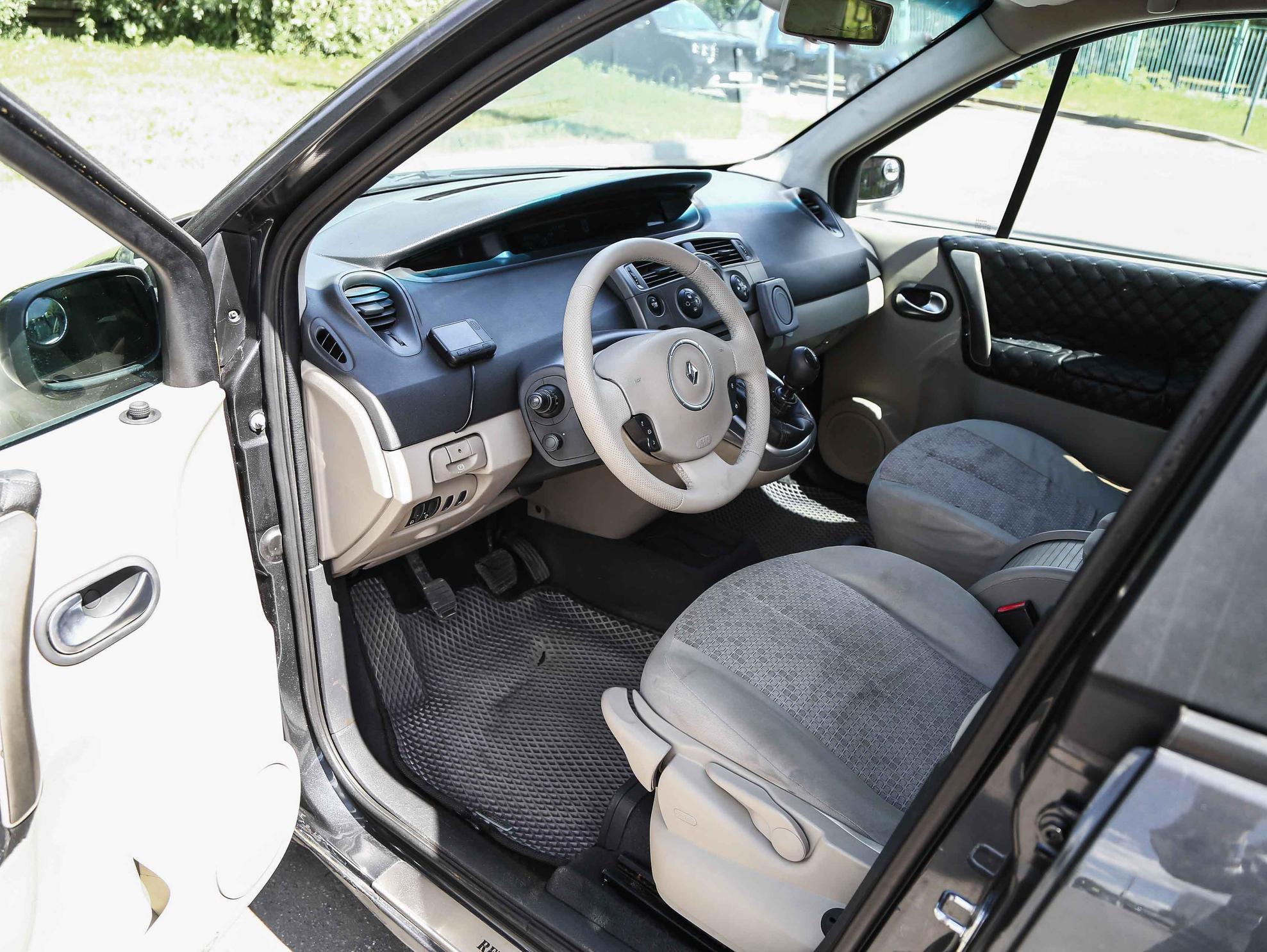 Renault Scenic 2007, черный, ДЦ Орехово