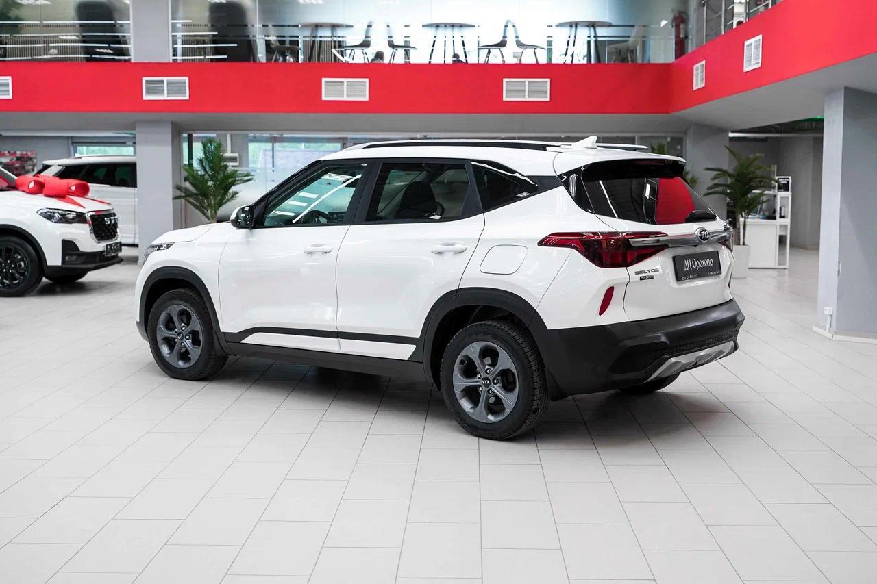 Kia Seltos 2021, белый, ДЦ Орехово
