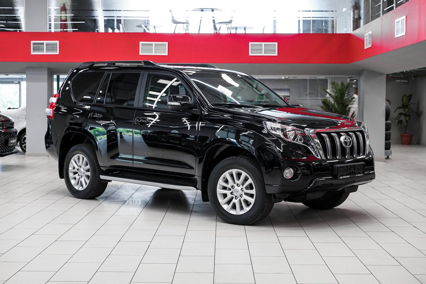 Toyota Land Cruiser Prado 2014, черный, ДЦ Орехово