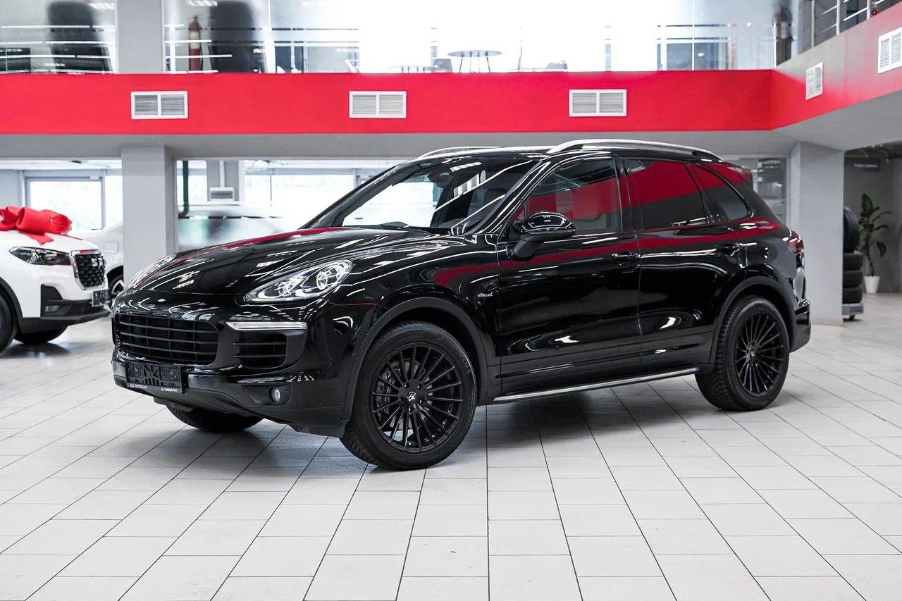 Porsche Cayenne 2014, черный, ДЦ Орехово
