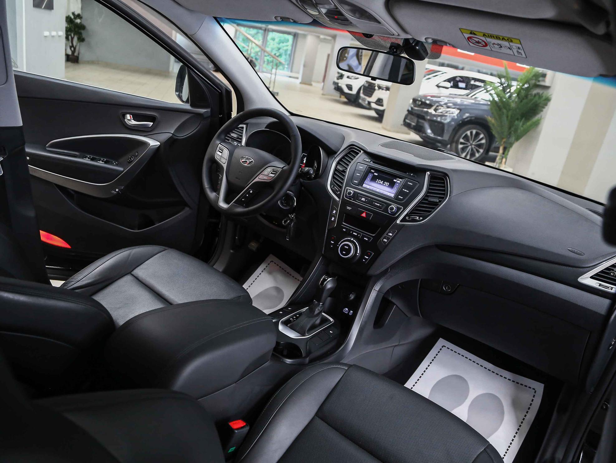 Hyundai Santa Fe 2018, черный, ДЦ Орехово