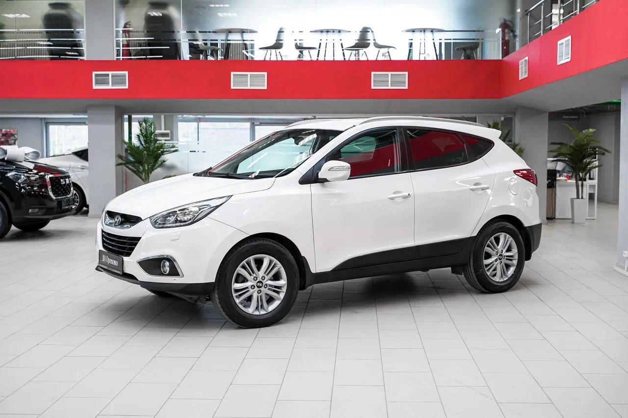 Hyundai ix35 2014, белый, ДЦ Орехово