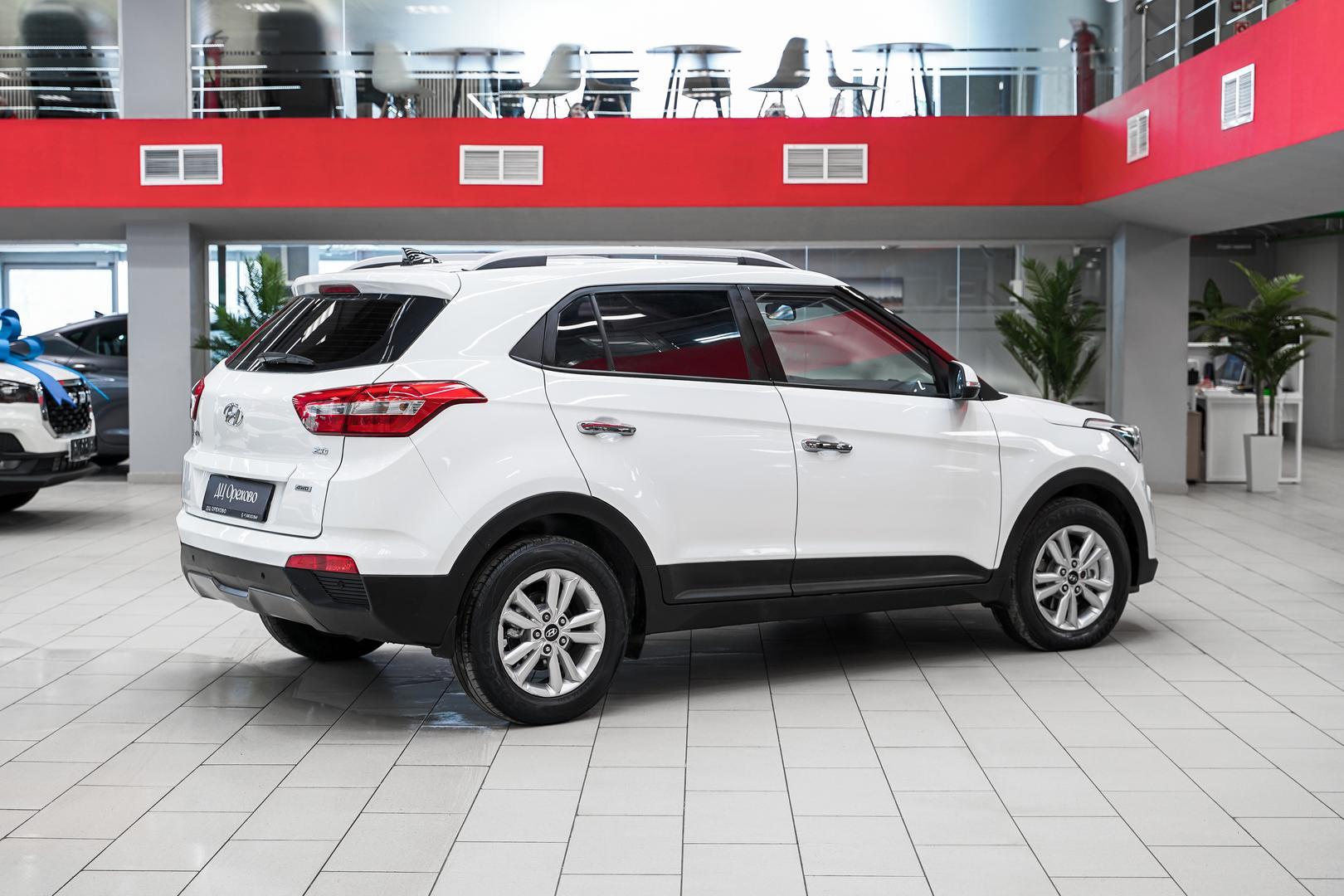 Hyundai Creta 2017, белый, ДЦ Орехово