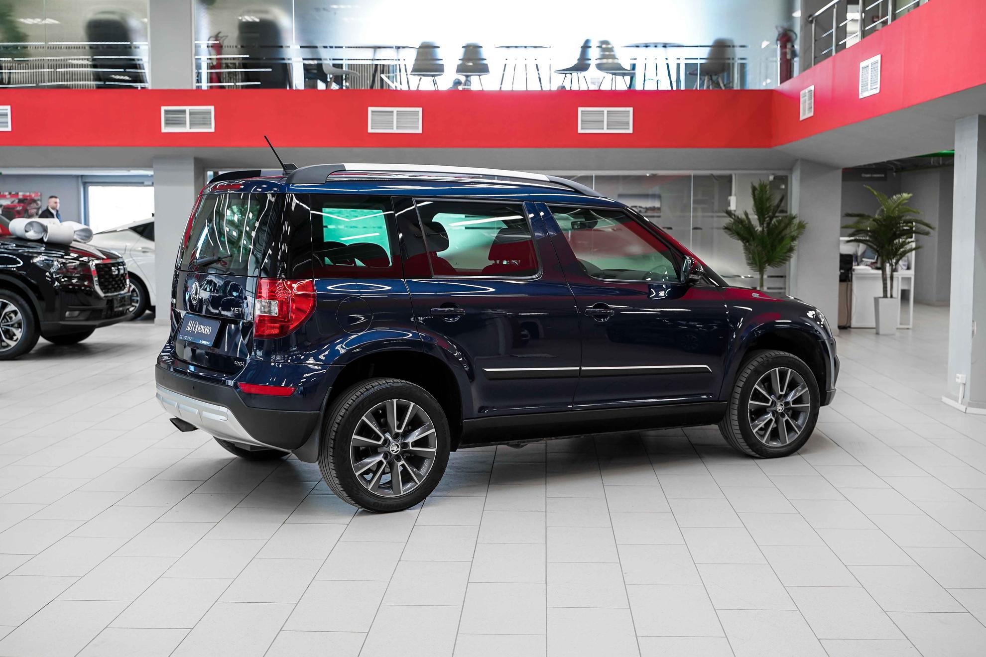 Skoda Yeti 2017, синий, ДЦ Орехово