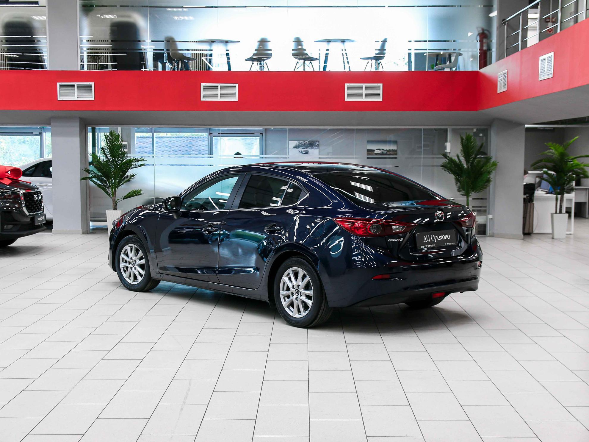 Mazda 3 2014, синий, ДЦ Орехово