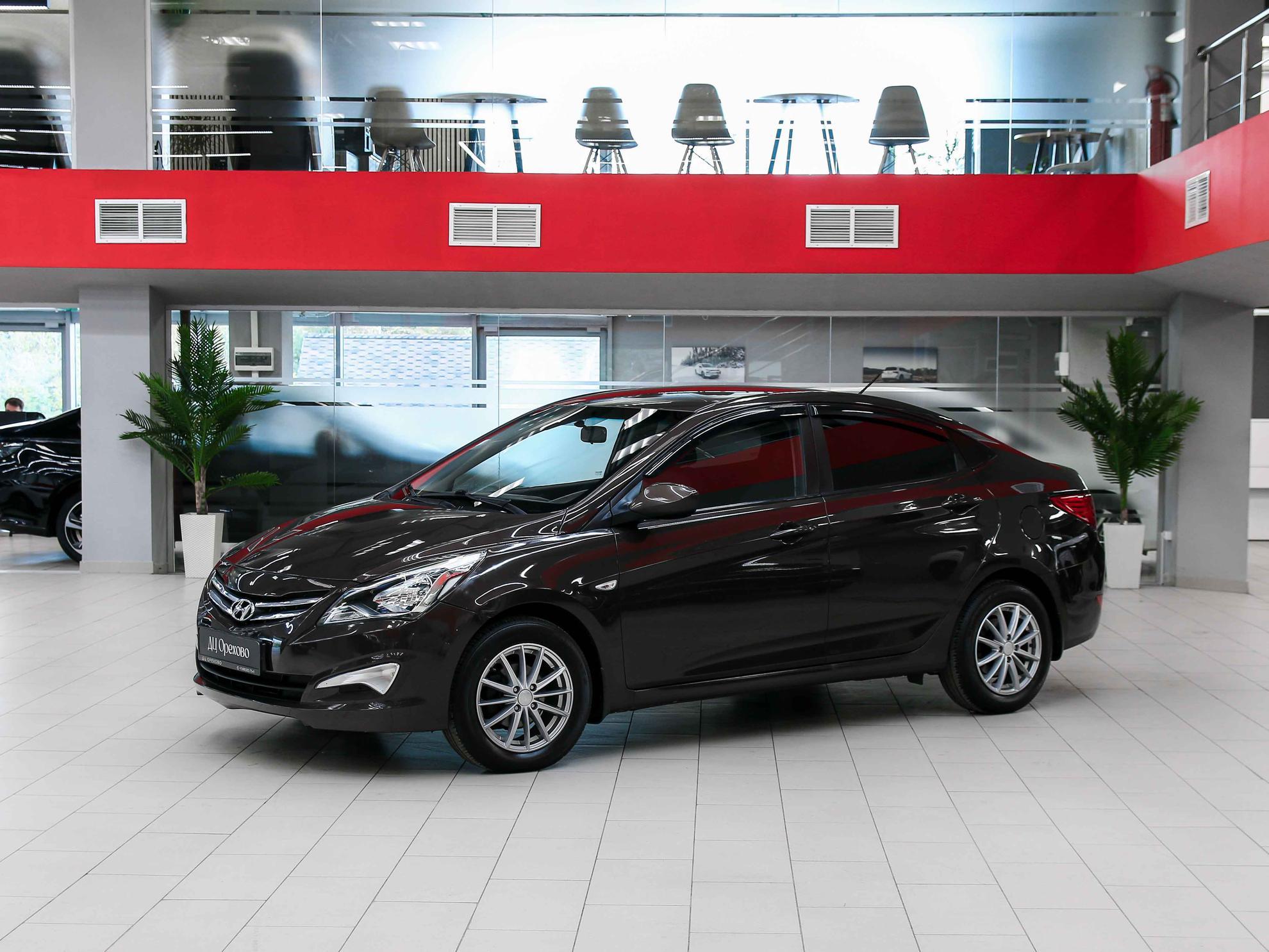 Hyundai Solaris 2014, коричневый, ДЦ Орехово