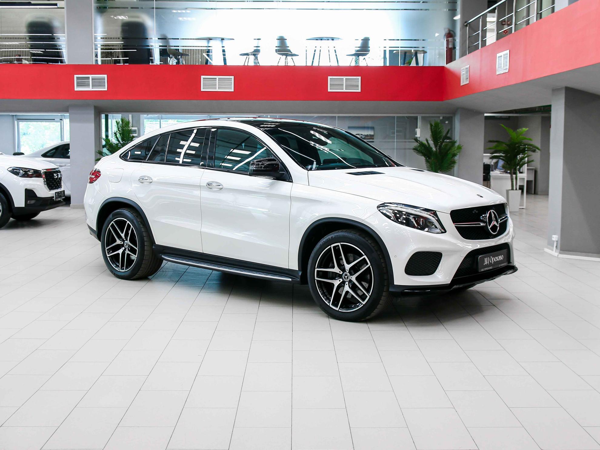 Mercedes-Benz GLE Coupe 2018, белый, ДЦ Орехово