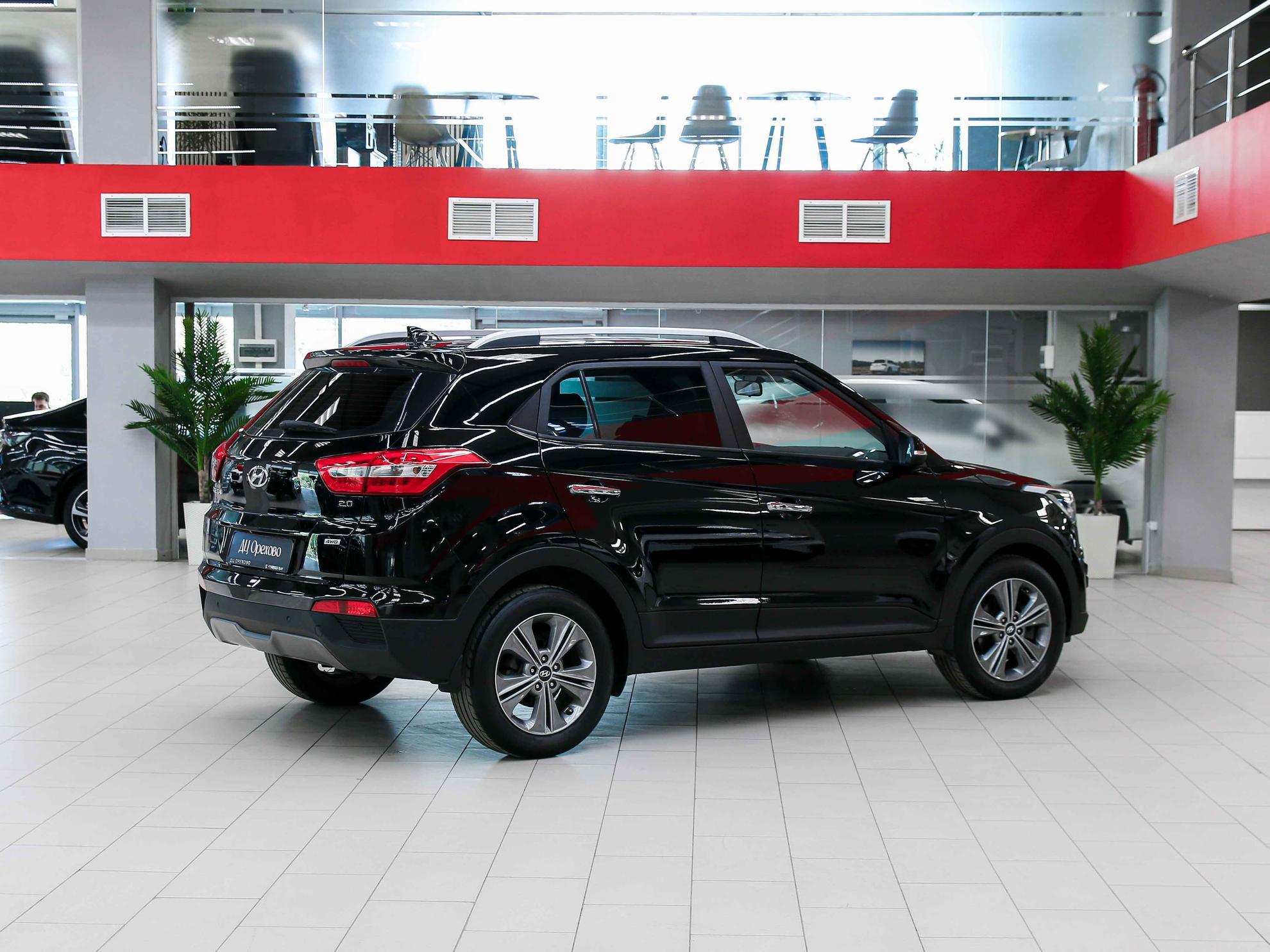 Hyundai Creta 2016, черный, ДЦ Орехово