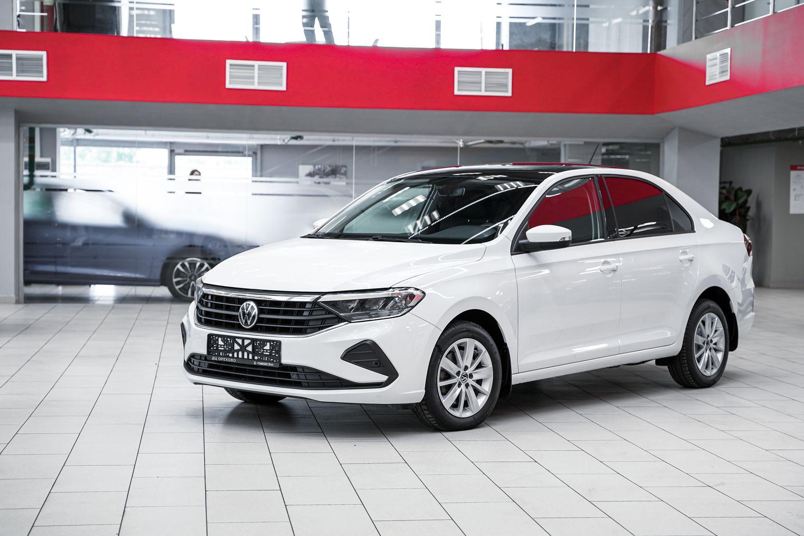 Volkswagen Polo 2020, белый, ДЦ Орехово