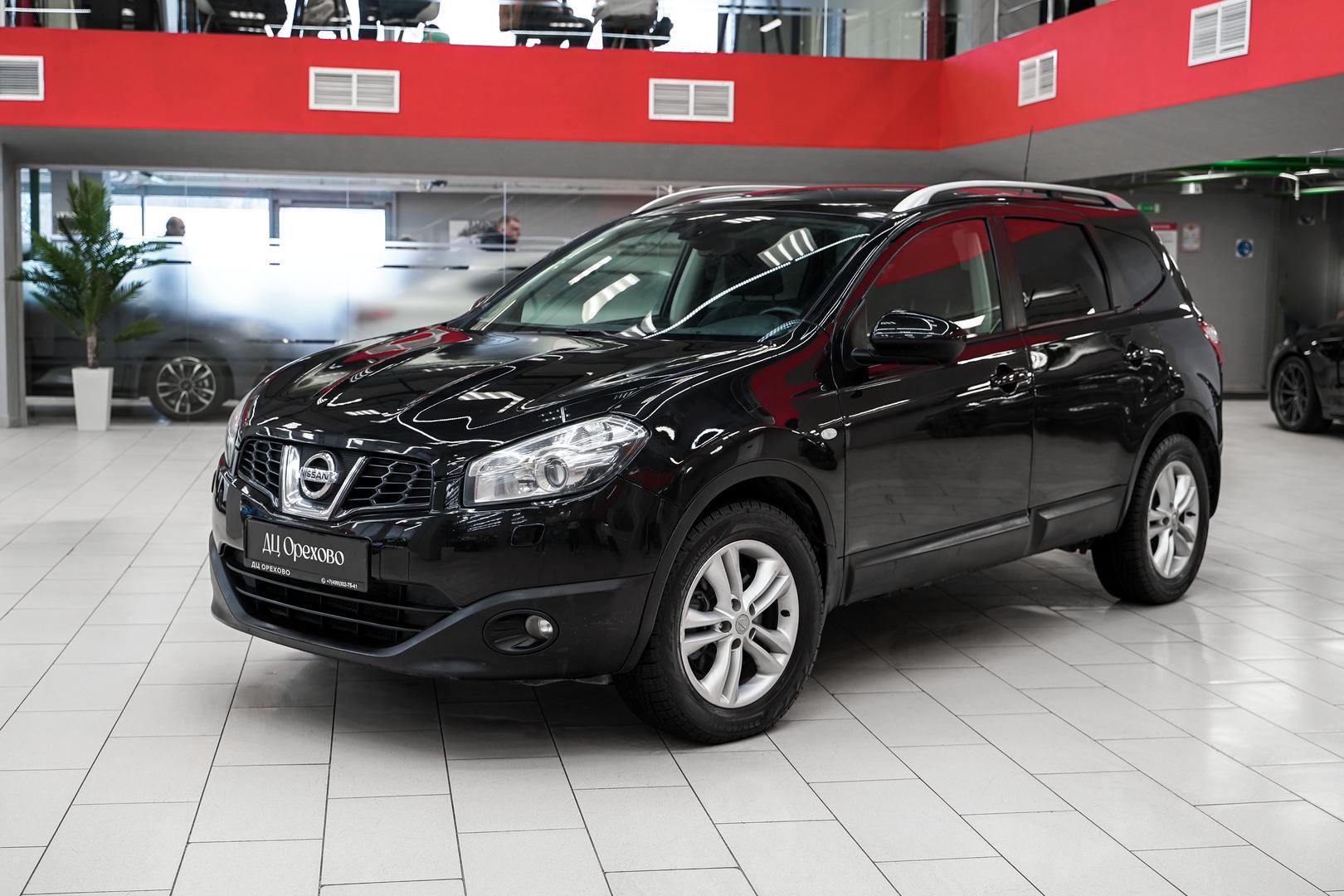 Nissan Qashqai+2 2010, черный, ДЦ Орехово