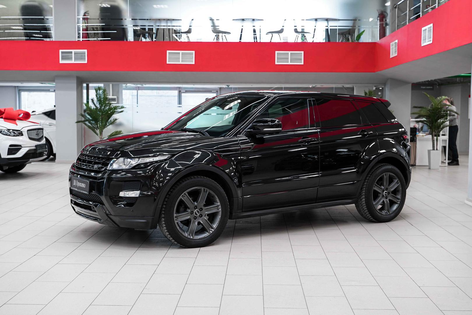 Land Rover Range Rover Evoque 2013, черный, ДЦ Орехово