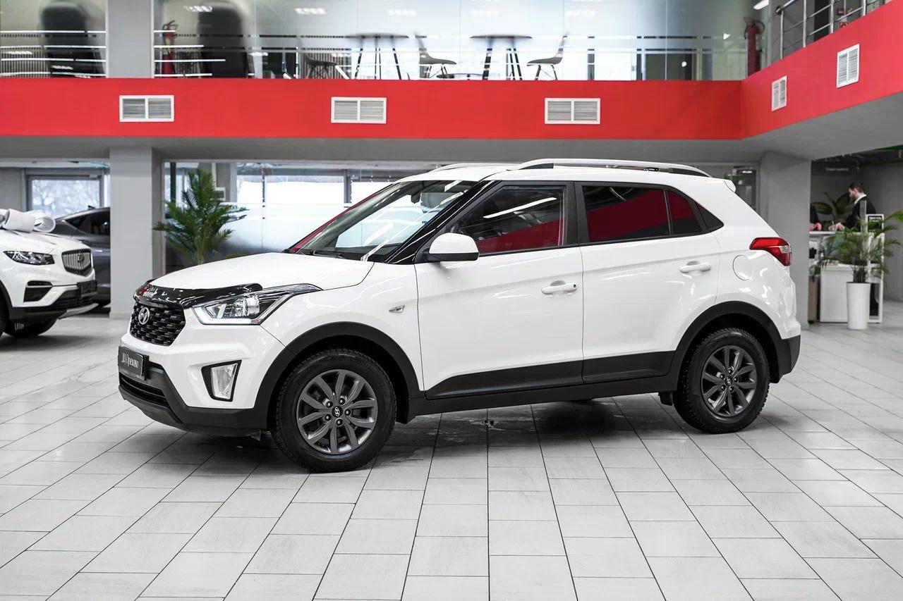 Hyundai Creta 2021, белый, ДЦ Орехово