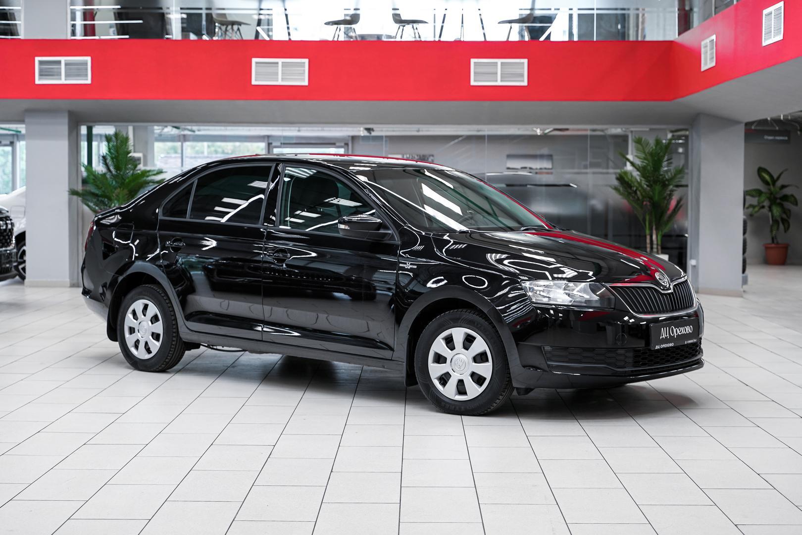 Skoda Rapid 2019, черный, ДЦ Орехово