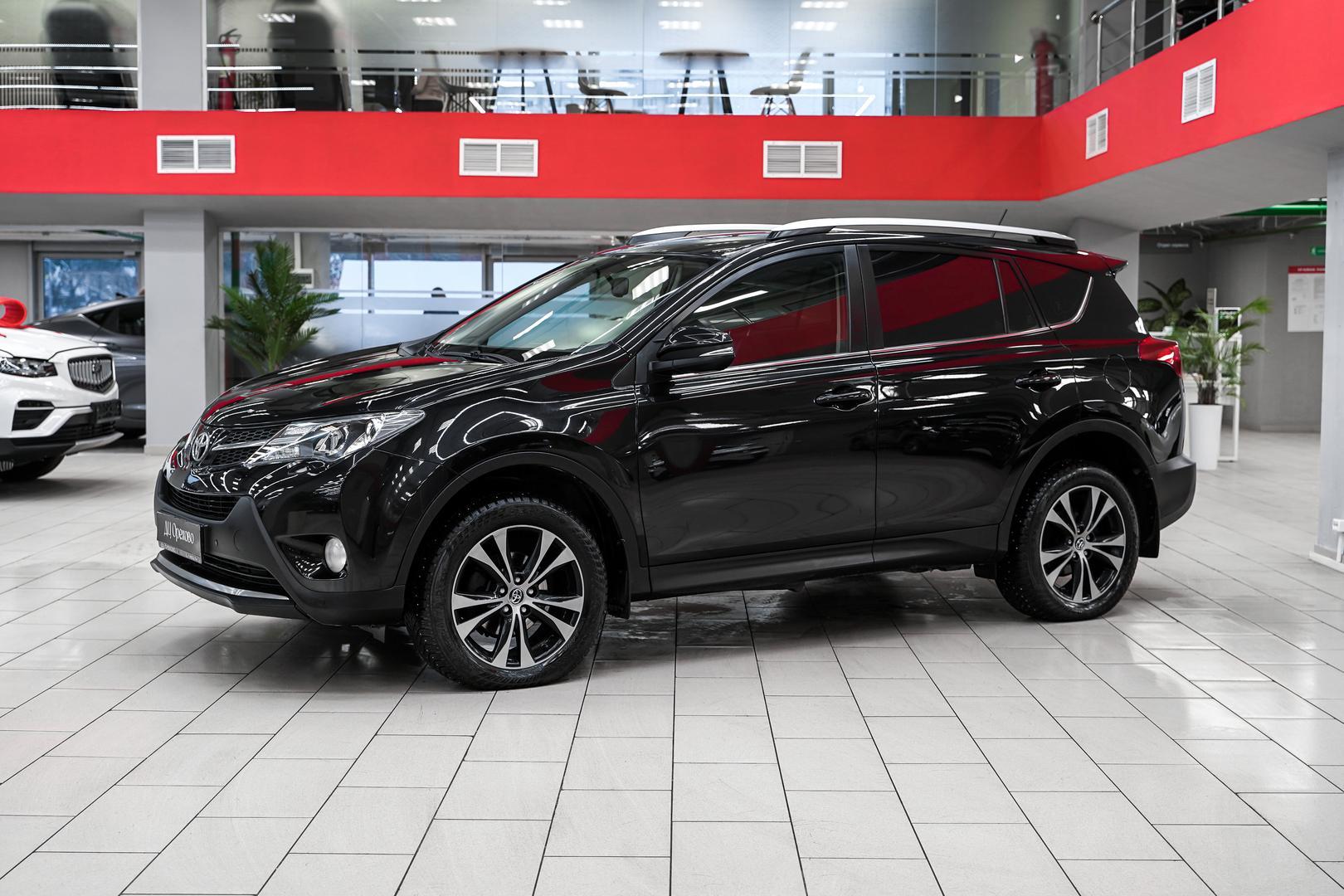 Toyota RAV4 2015, черный, ДЦ Орехово