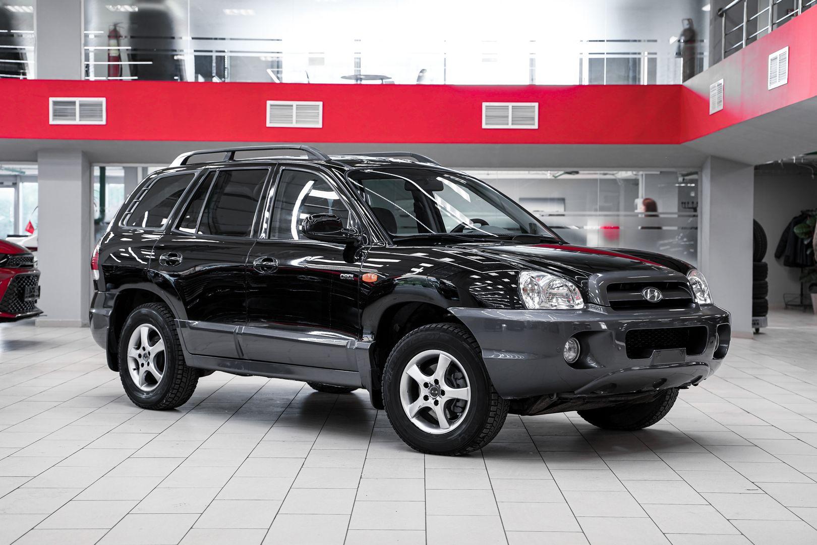 Hyundai Santa Fe 2005, черный, ДЦ Орехово