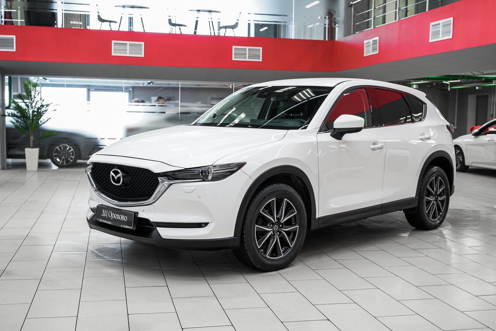 Mazda CX-5 2017, белый, ДЦ Орехово
