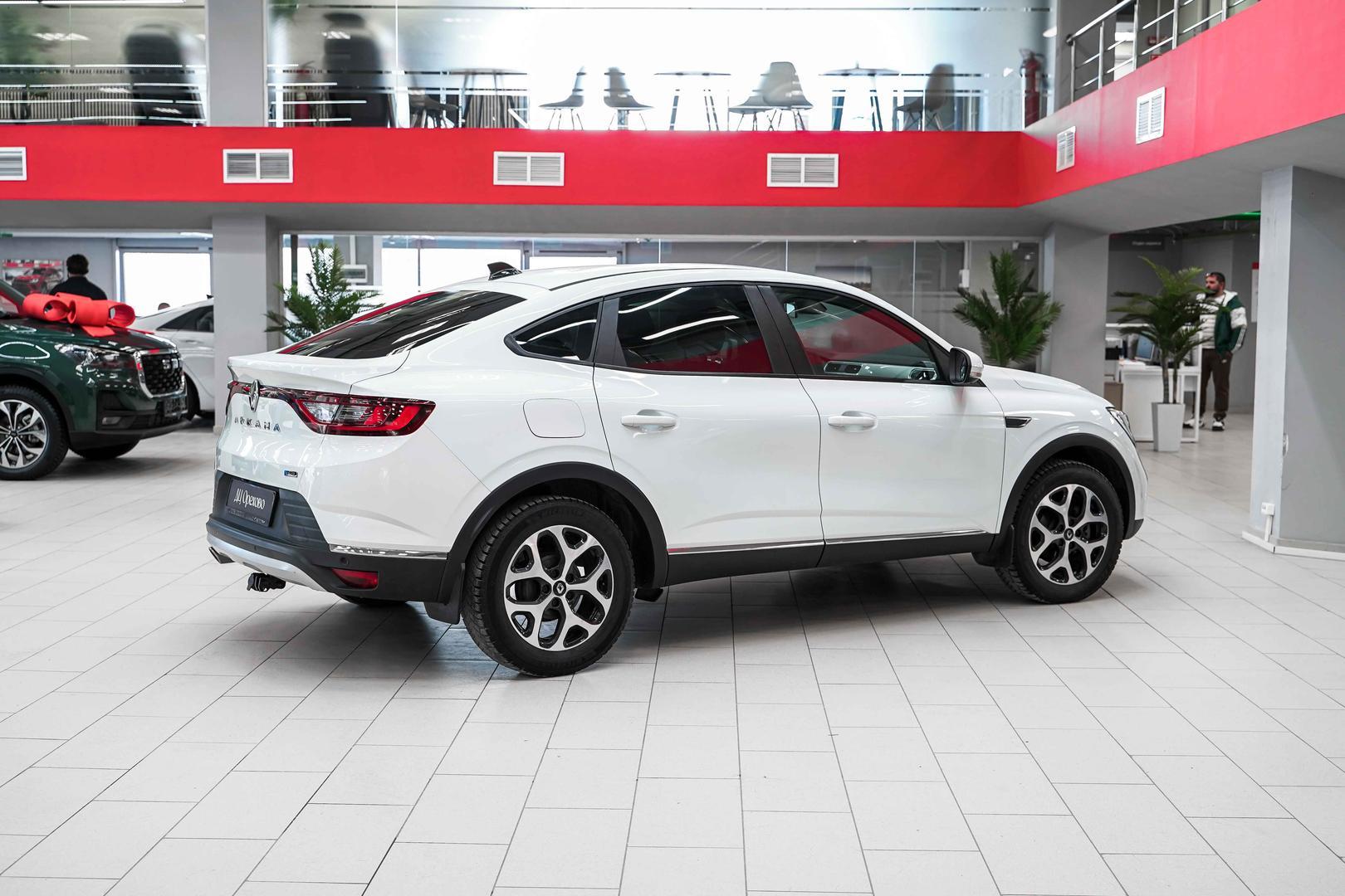 Renault Arkana 2021, белый, ДЦ Орехово